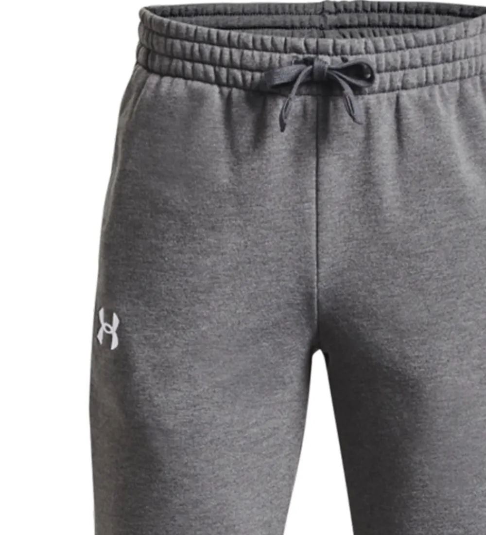 Træningsbukser-Under Armour Sweatpants - Rival Fleece Joggers - Castlerock Lig