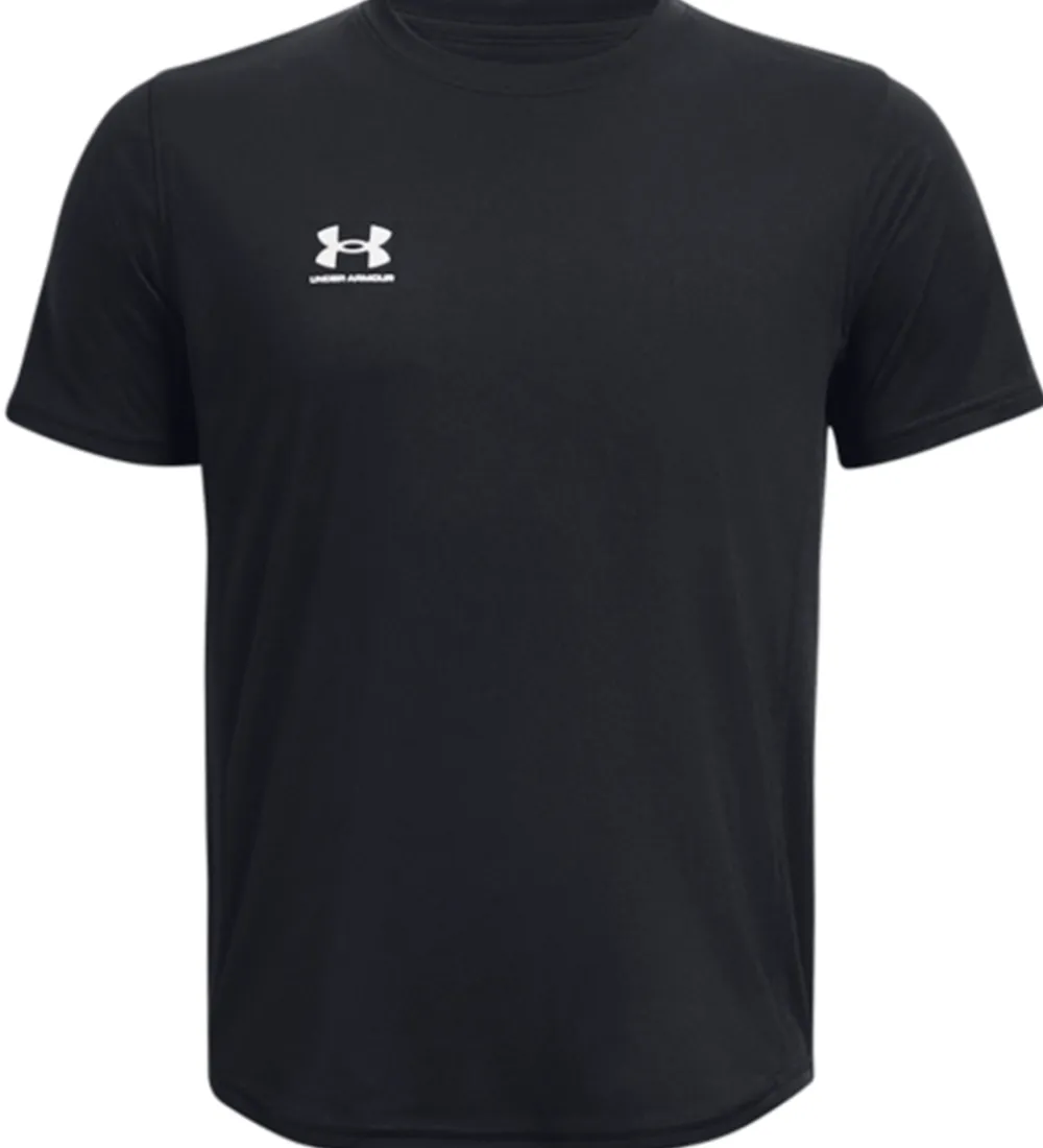 T-Shirts Og Toppe-Under Armour T-shirt - B's Challenger Train - Sort