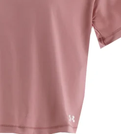 T-Shirts Og Toppe-Under Armour T-Shirt - Cropped - Motion - Pink Elixir