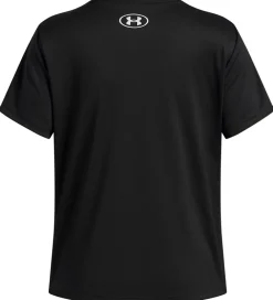 Under Armour T-Shirts Og Toppe|Træning Og Gymnastik*T-shirt - Tech Varsity - Sort m. Print