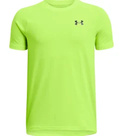 T-Shirts Og Toppe|Træning Og Gymnastik-Under Armour T-shirt - Tech 2.0 - Hyper Green