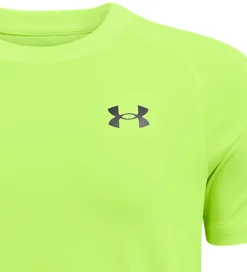 T-Shirts Og Toppe|Træning Og Gymnastik-Under Armour T-shirt - Tech 2.0 - Hyper Green