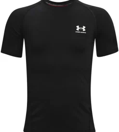 T-Shirts Og Toppe-Under Armour T-shirt - UA HeatGear Arnour - Sort