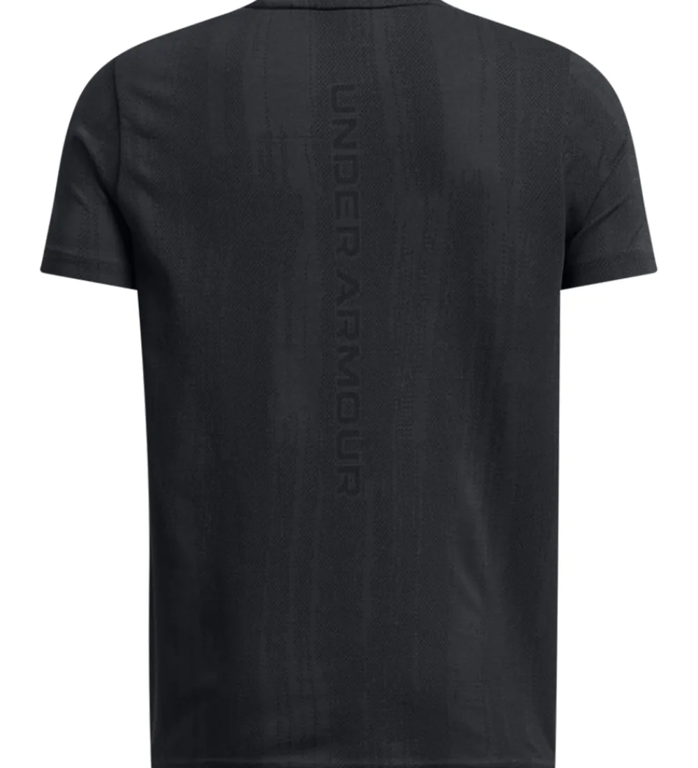 T-Shirts Og Toppe-Under Armour T-shirt - Vanish Seamless - Sort