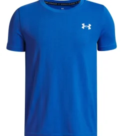 Under Armour T-Shirts Og Toppe|Træning Og Gymnastik*T-shirt - Vanish Seamless - Blue Atlantis