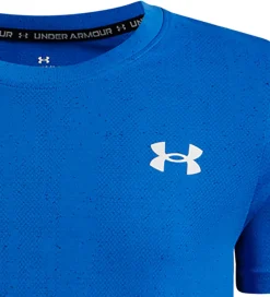 Under Armour T-Shirts Og Toppe|Træning Og Gymnastik*T-shirt - Vanish Seamless - Blue Atlantis