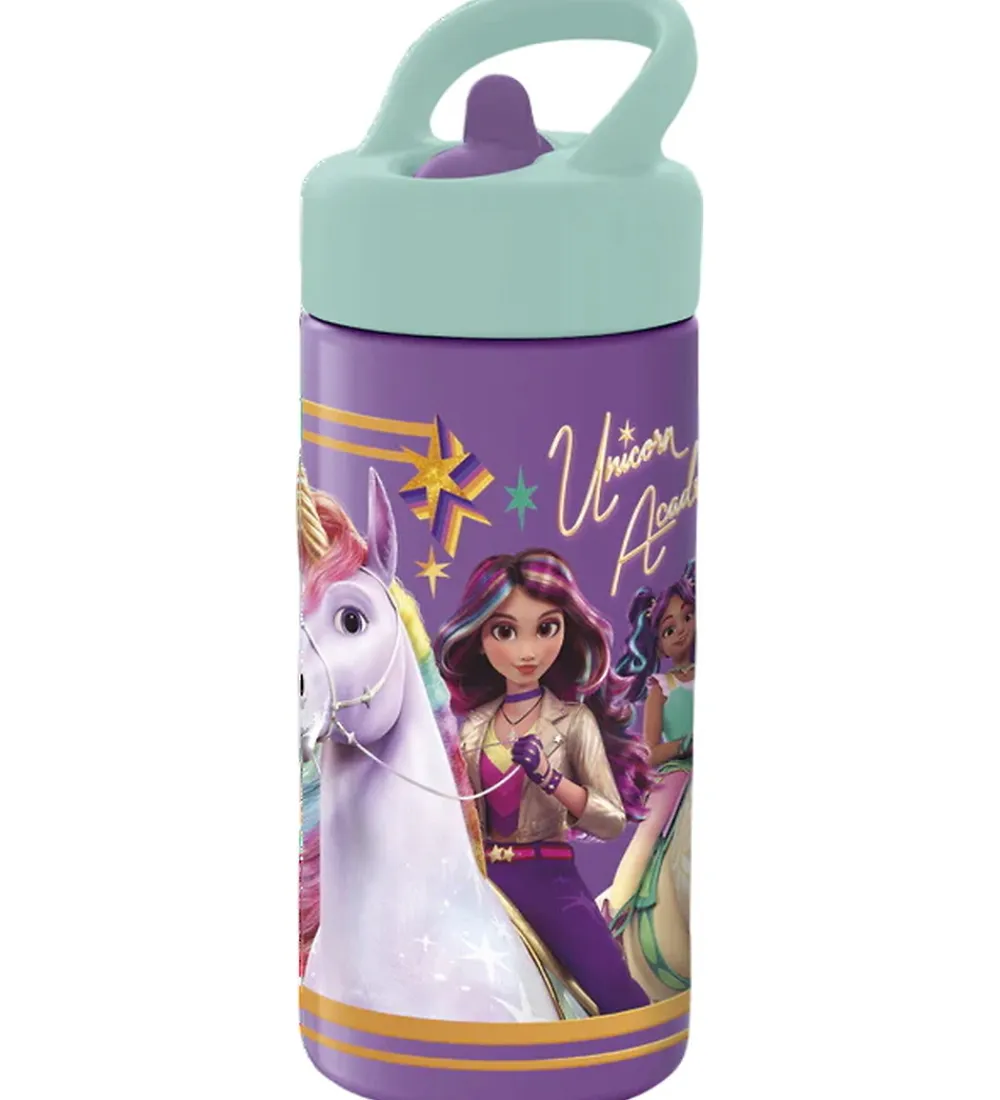 Unicorn Academy Drikkedunke|Drikkedunke*Drikkedunk - 410 ml - Lilla/Mint