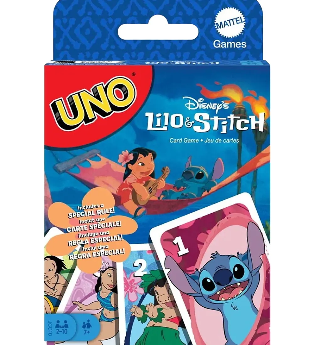 UNO Spil*Kortspil - Lilo & Stitch