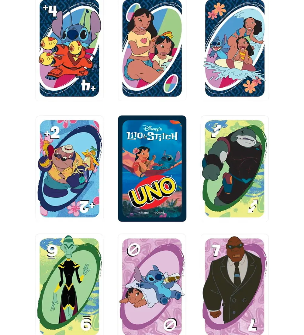 UNO Spil*Kortspil - Lilo & Stitch