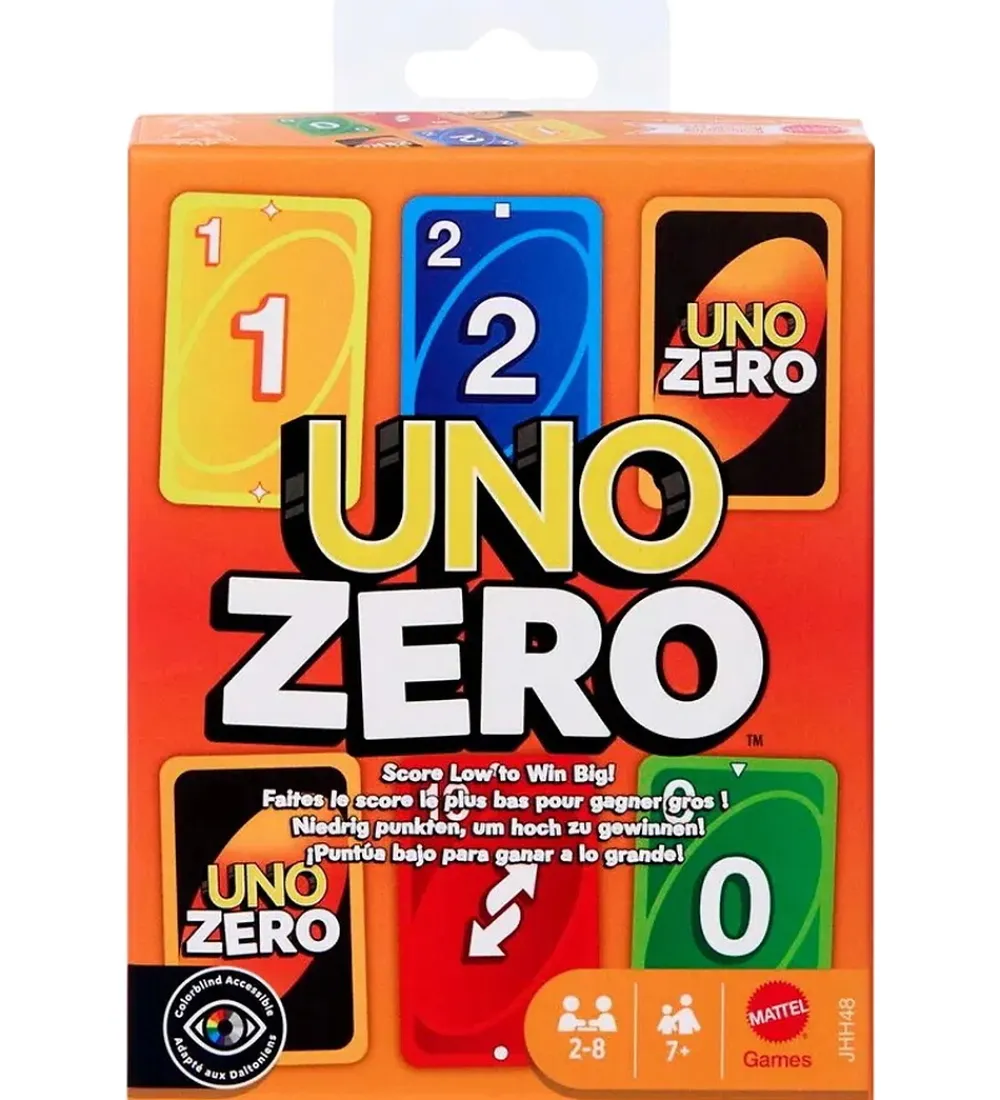 Spil-UNO Kortspil - Zero