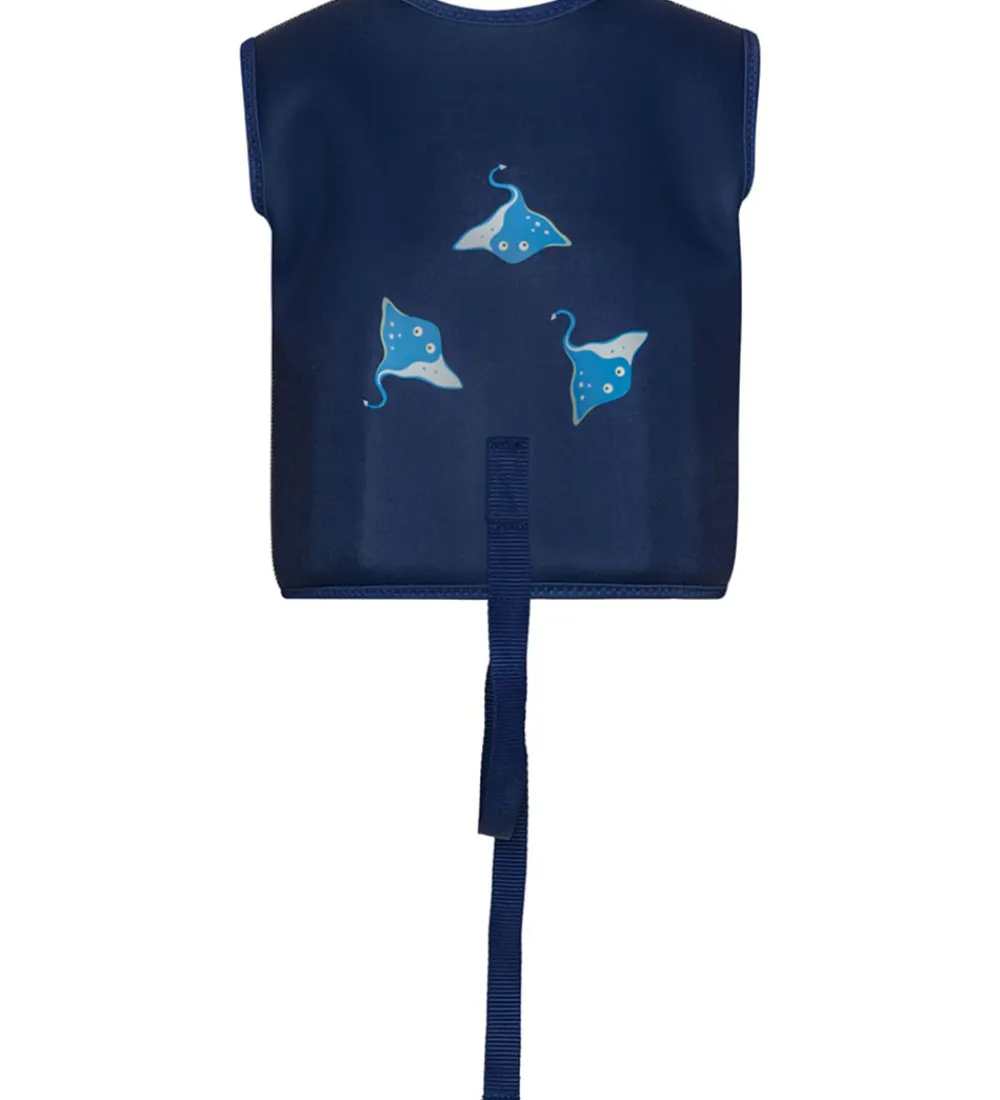 Svømmeveste-Vanilla Copenhagen Svømmevest - Neo - Skate Fish - Navy