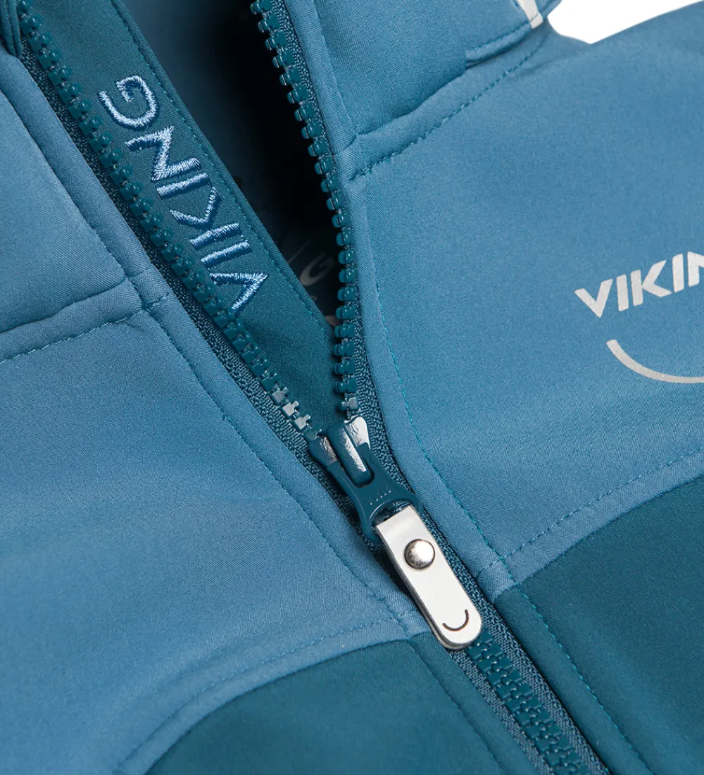 Softshell-Viking Softshelldragt m. Fleece - Play - Denim