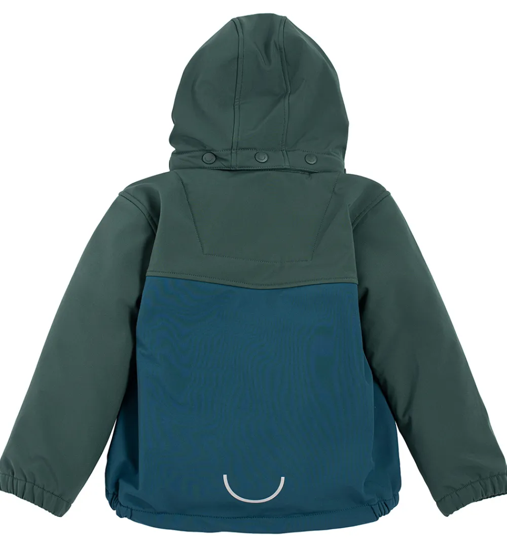 Viking Softshell*Softshelljakke m. Fleece - Play - Dark Green