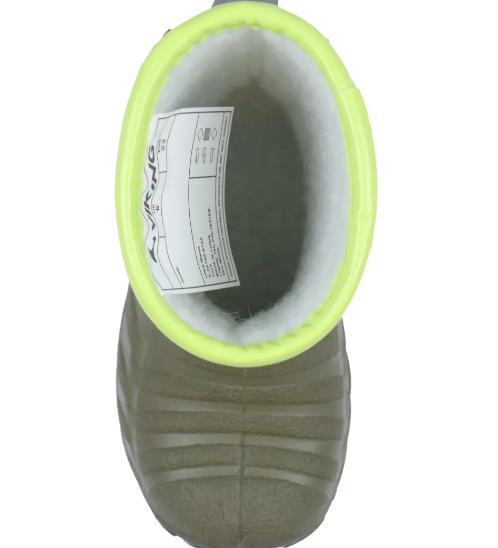 Viking Termostøvler*Termostøvler - Ultra Warm - Khaki/Black
