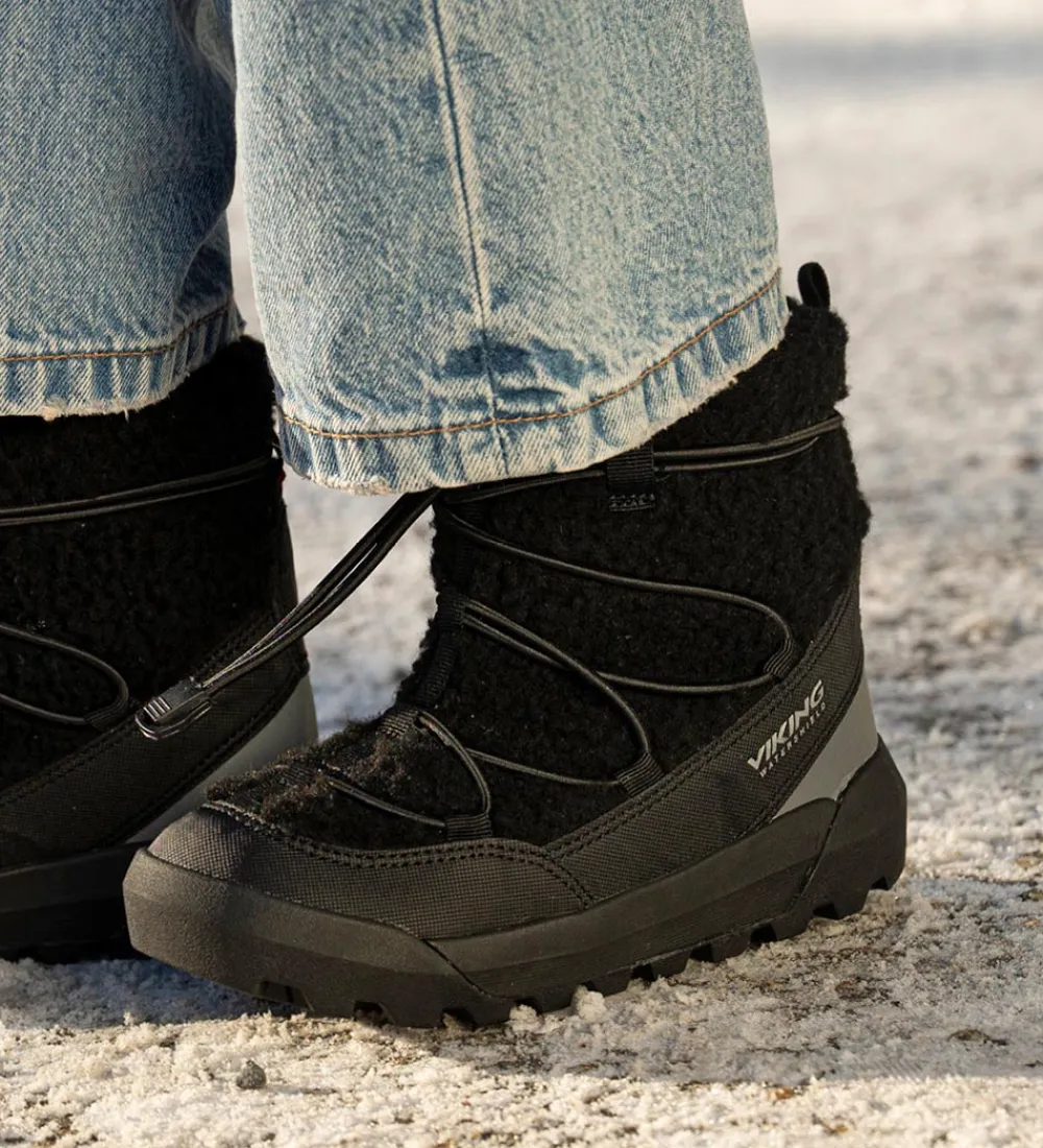 Vinterstøvler-Viking Vinterstøvler - Expower Flake Warm WP SL - Black