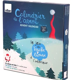 Julekalender-Vilac Adventskalender - Føl og Find / Bingo