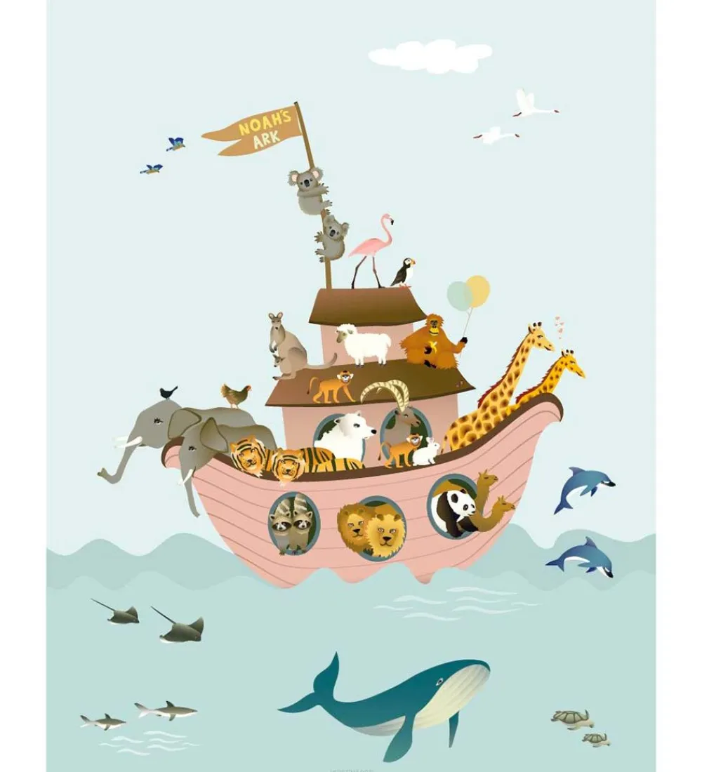 Plakater Og Billeder-Vissevasse Plakat - 30x40 - Noah's Ark