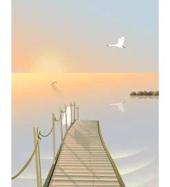 Plakater Og Billeder-Vissevasse Plakat - 50x70 cm - Bathing Bridge