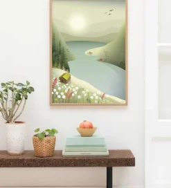 Vissevasse Plakater Og Billeder*Plakat - 30x40 cm - Mountains