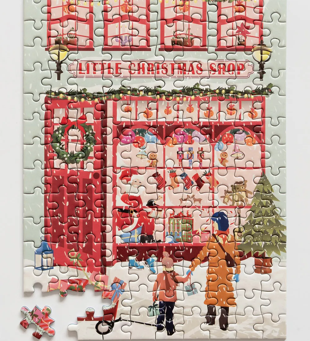 Puslespil-Vissevasse Puslespil - 150 Brikker - 15x21 cm - Little Christmas