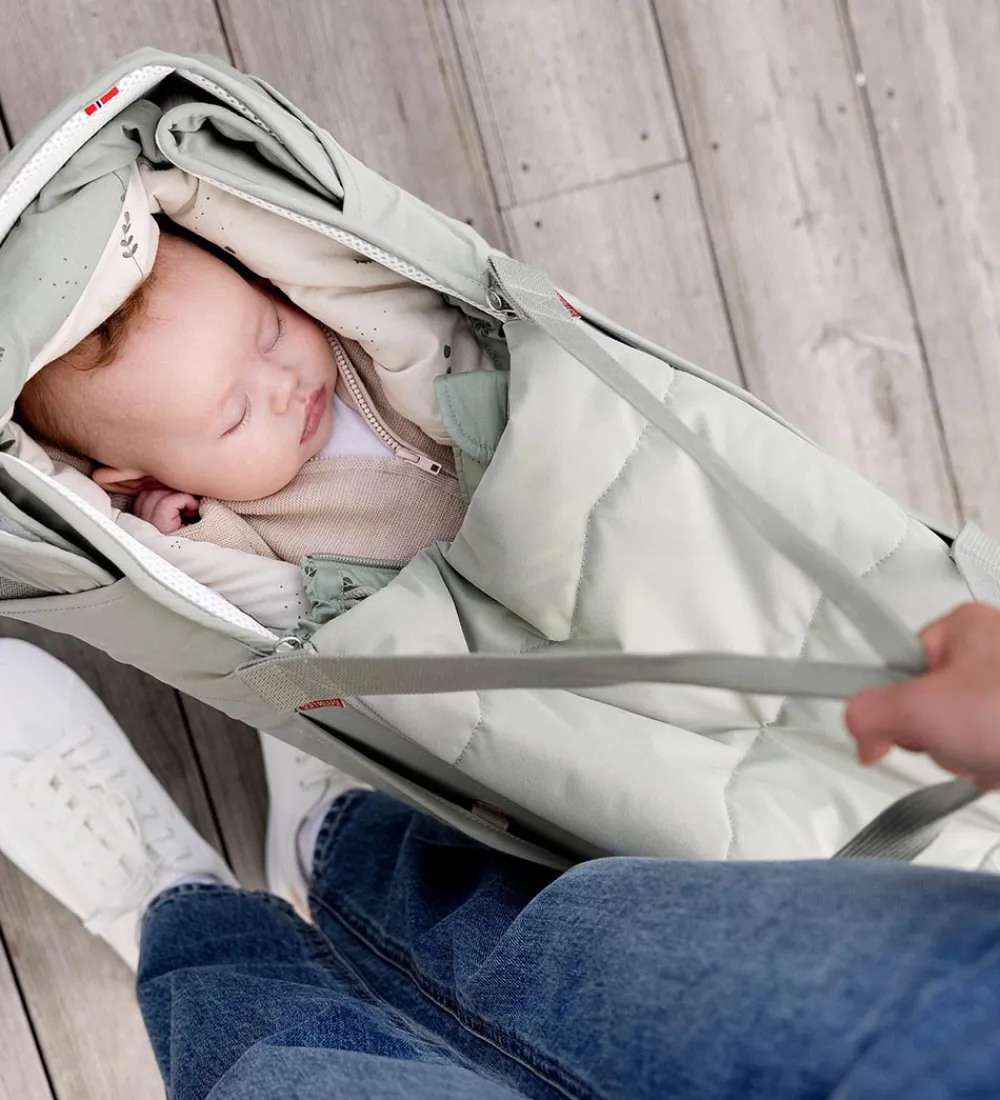 Voksi Babylifte*Babylift - Carry Me - Misty Green/Cream