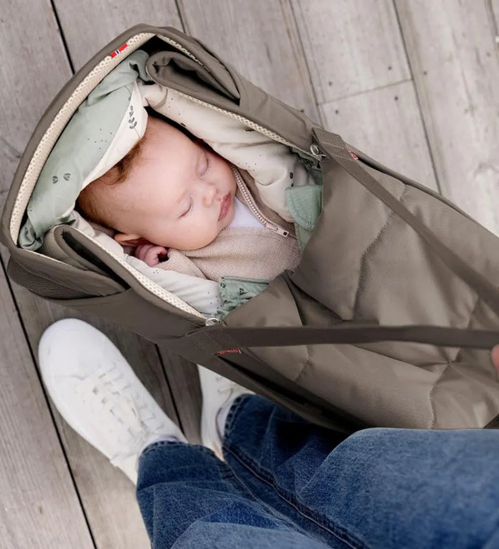 Babylifte-Voksi Babylift - Carry Me - Walnut/Leaf