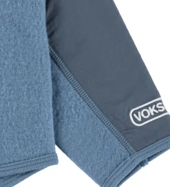 Voksi Fleece|Basis*Fleecejakke - Uld - Blue Bell