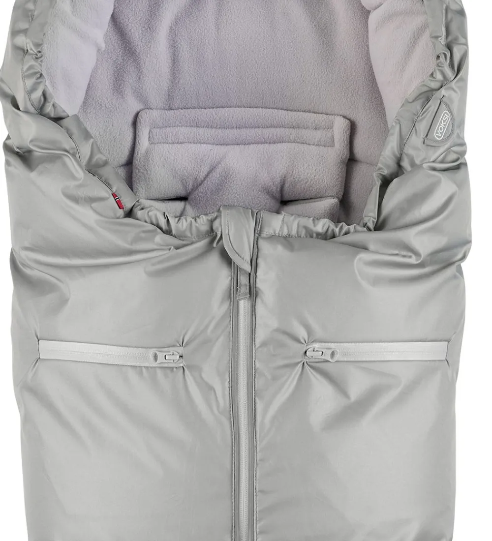 Voksi Køreposer*Kørepose - Active - 100/125 cm - Mountain Grey/Light Grey