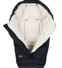 Voksi Køreposer*Kørepose - City North - 90/115 cm - Black/Cream