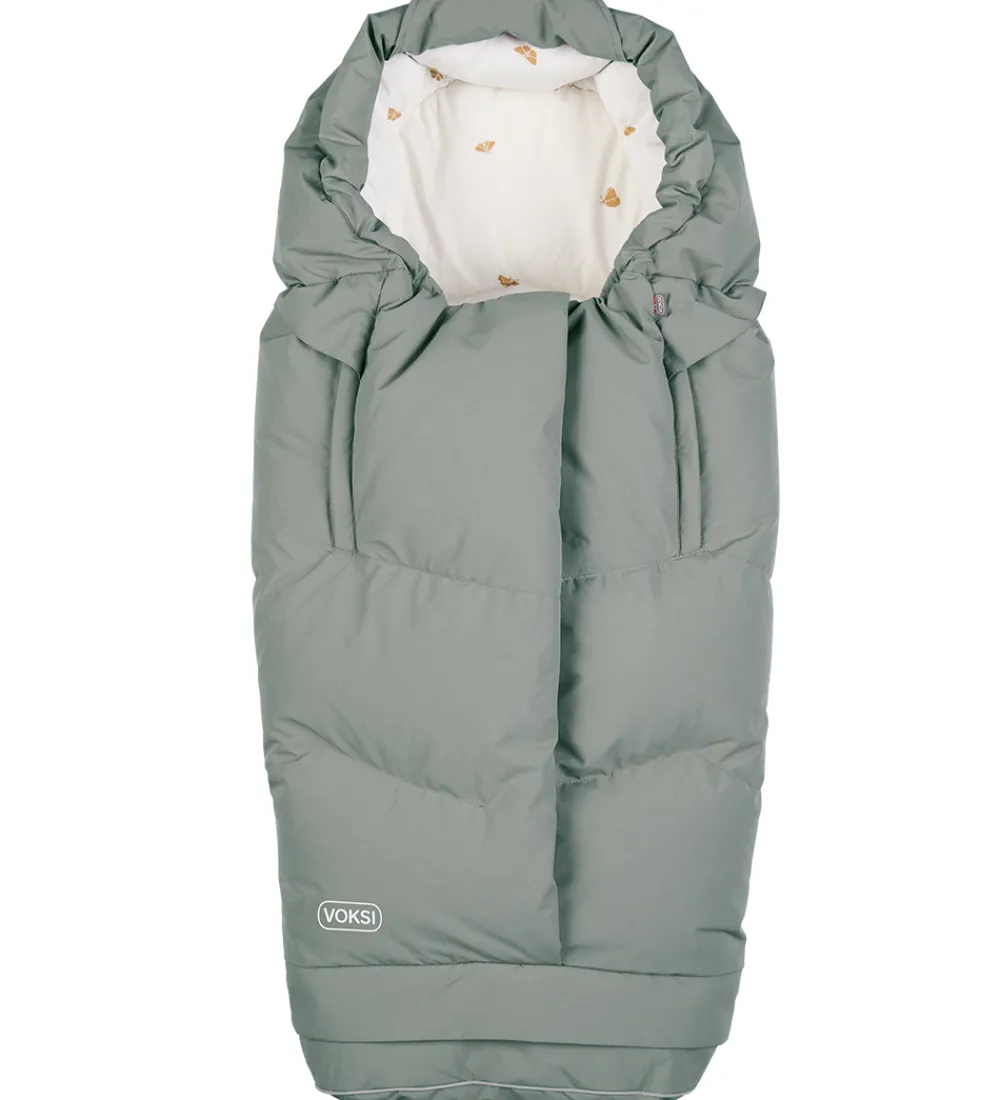 Voksi Køreposer*Kørepose - CIty North - 90/115 cm - Meadow Green/Wings