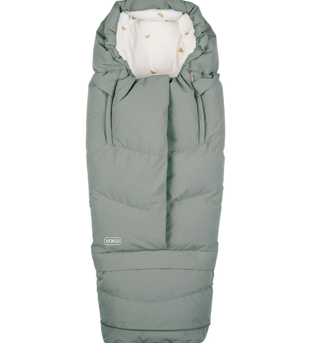 Voksi Køreposer*Kørepose - CIty North - 90/115 cm - Meadow Green/Wings
