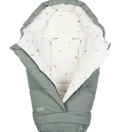 Voksi Køreposer*Kørepose - CIty North - 90/115 cm - Meadow Green/Wings