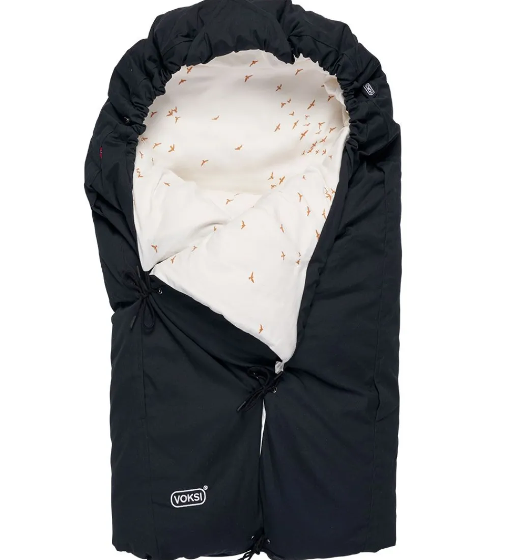 Køreposer-Voksi Kørepose - Classic+ Mini - 77 cm - Black Flying