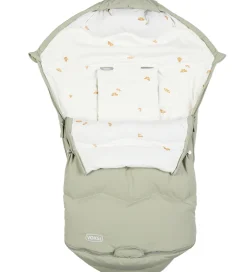 Voksi Køreposer*Kørepose - Explorer - 105 cm - Misty Green/Wings