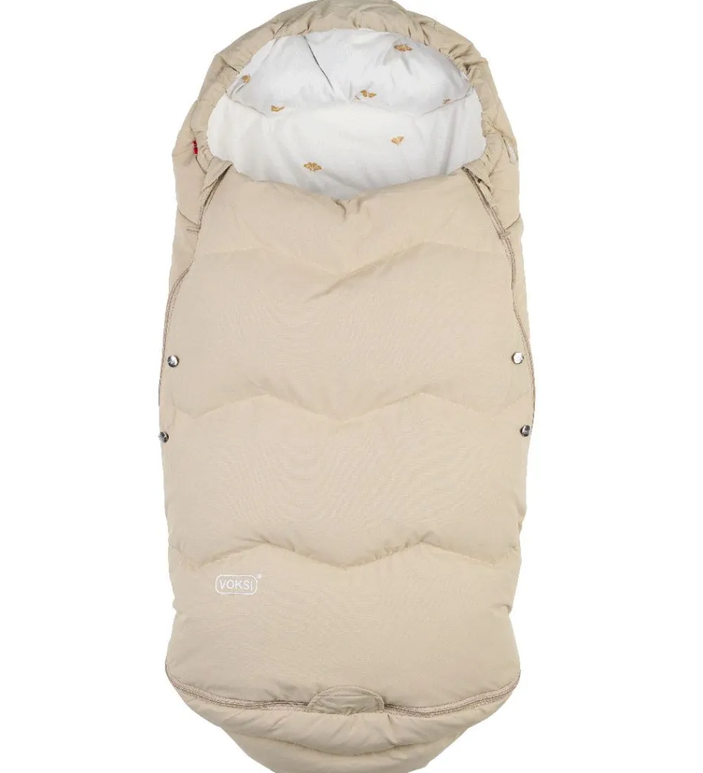 Voksi Køreposer*Kørepose - Explorer - 105 cm - Seashell Sand Wings