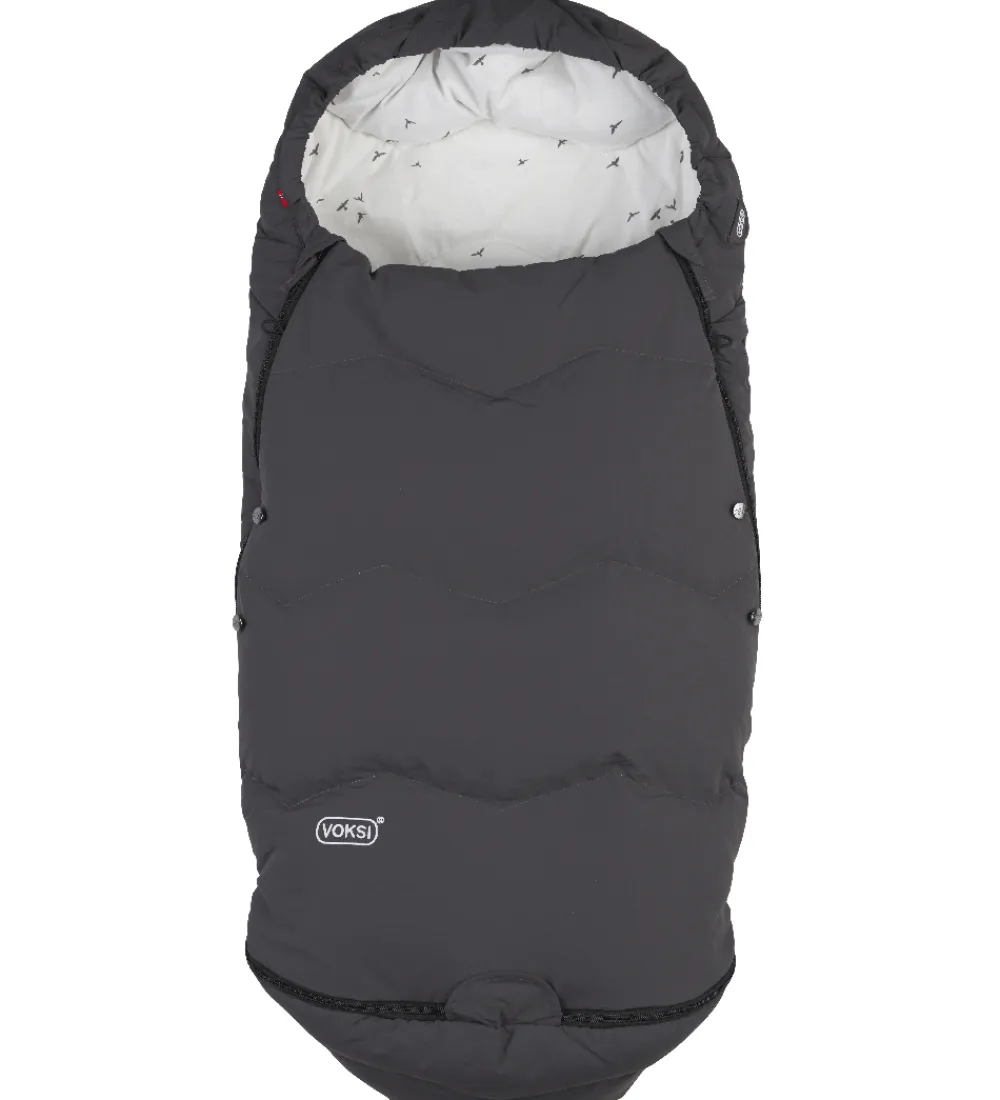 Køreposer-Voksi Kørepose - Explorer - 105 cm - Grey/Flying