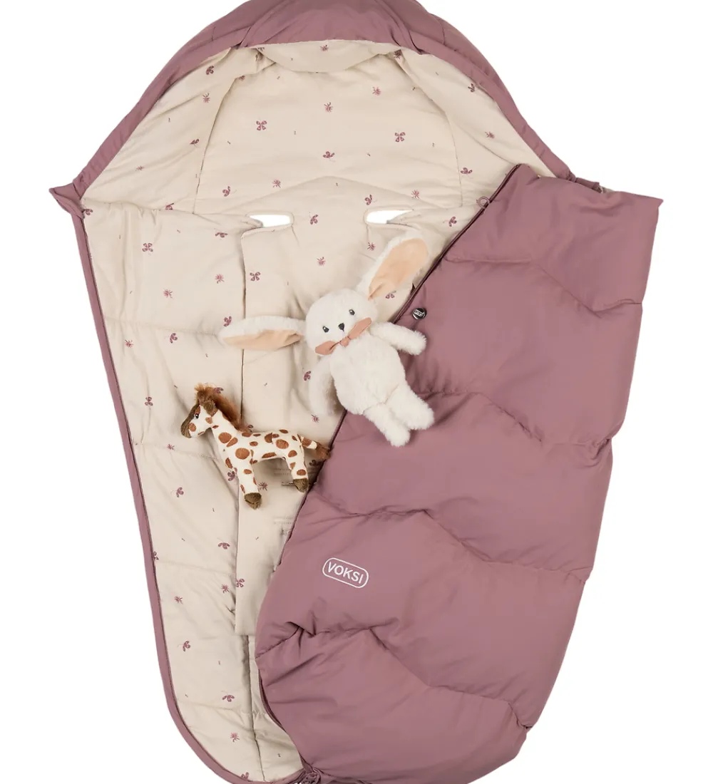 Sovetid|Køreposer-Voksi Kørepose - Explorer - 105 cm - Grape Clover