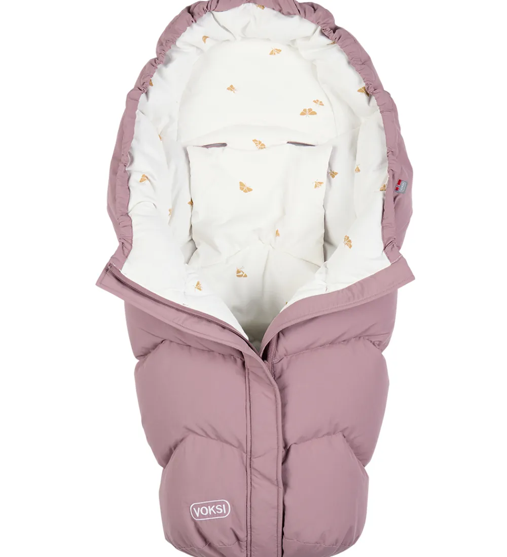 Køreposer-Voksi Kørepose - Move - 85 cm - Grape/Wings