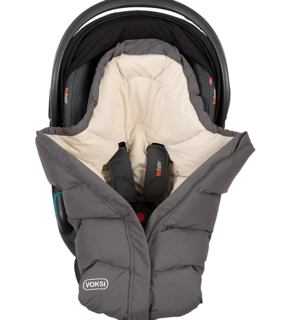 Sovetid|Køreposer-Voksi Kørepose - Move - 90 cm - Grey Solid