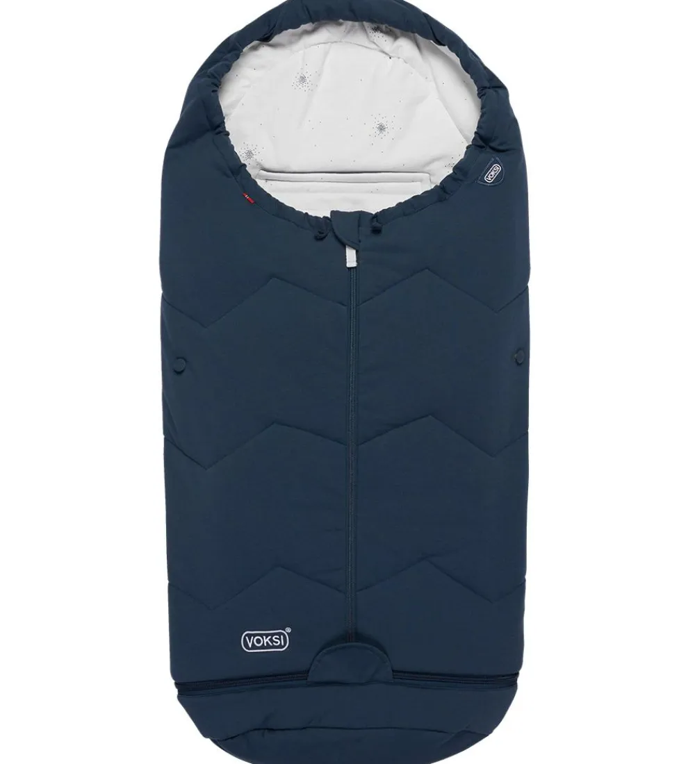 Køreposer-Voksi Kørepose - Sky Light - 88/113 cm - Poppy Blue Seeds