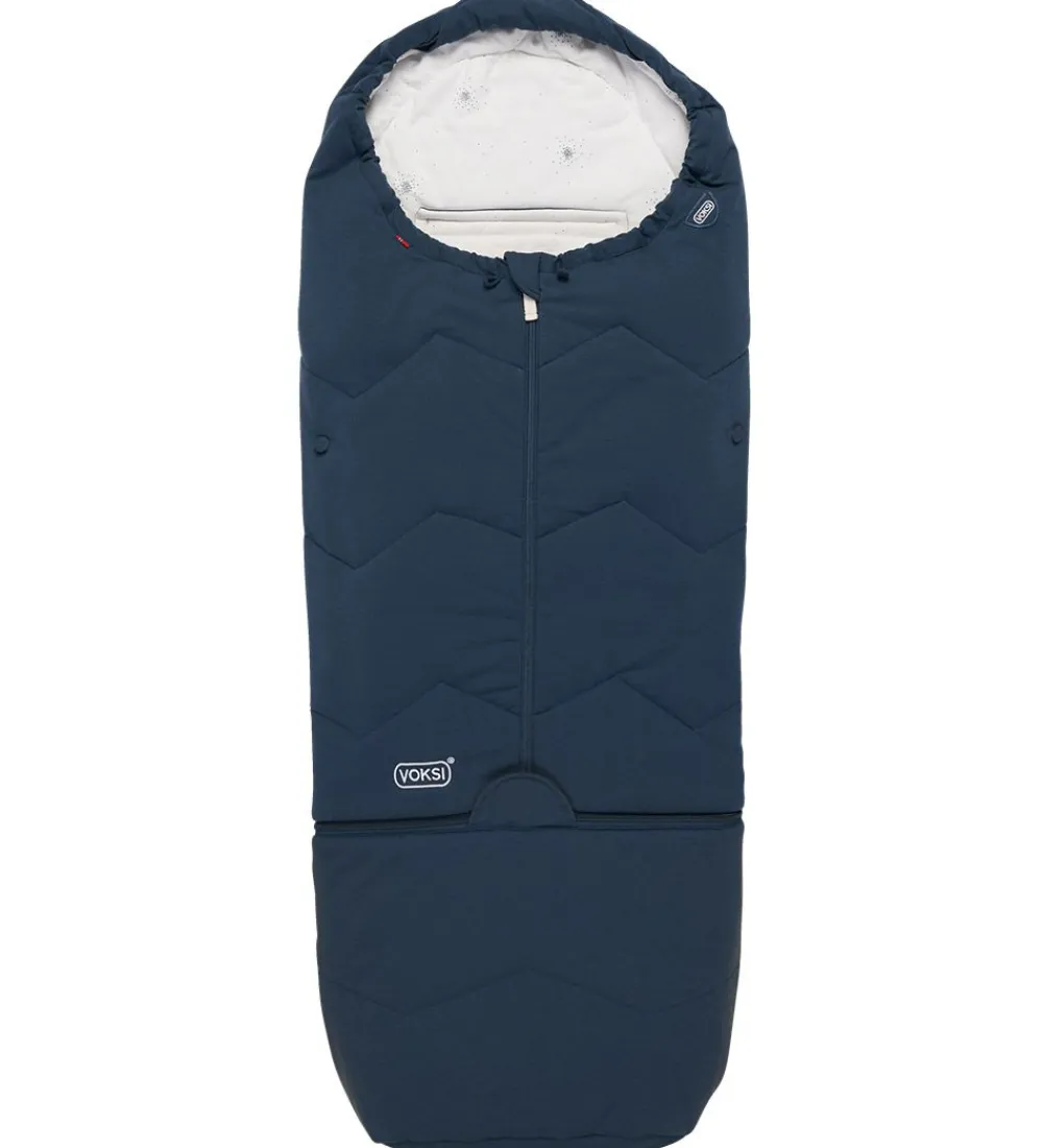 Køreposer-Voksi Kørepose - Sky Light - 88/113 cm - Poppy Blue Seeds