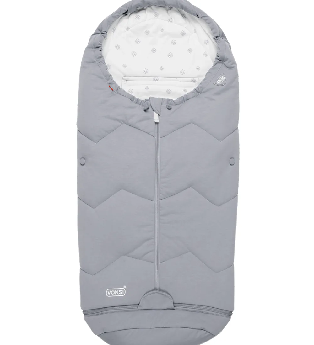 Køreposer-Voksi Kørepose - Sky Light - 88/113 cm - Grå