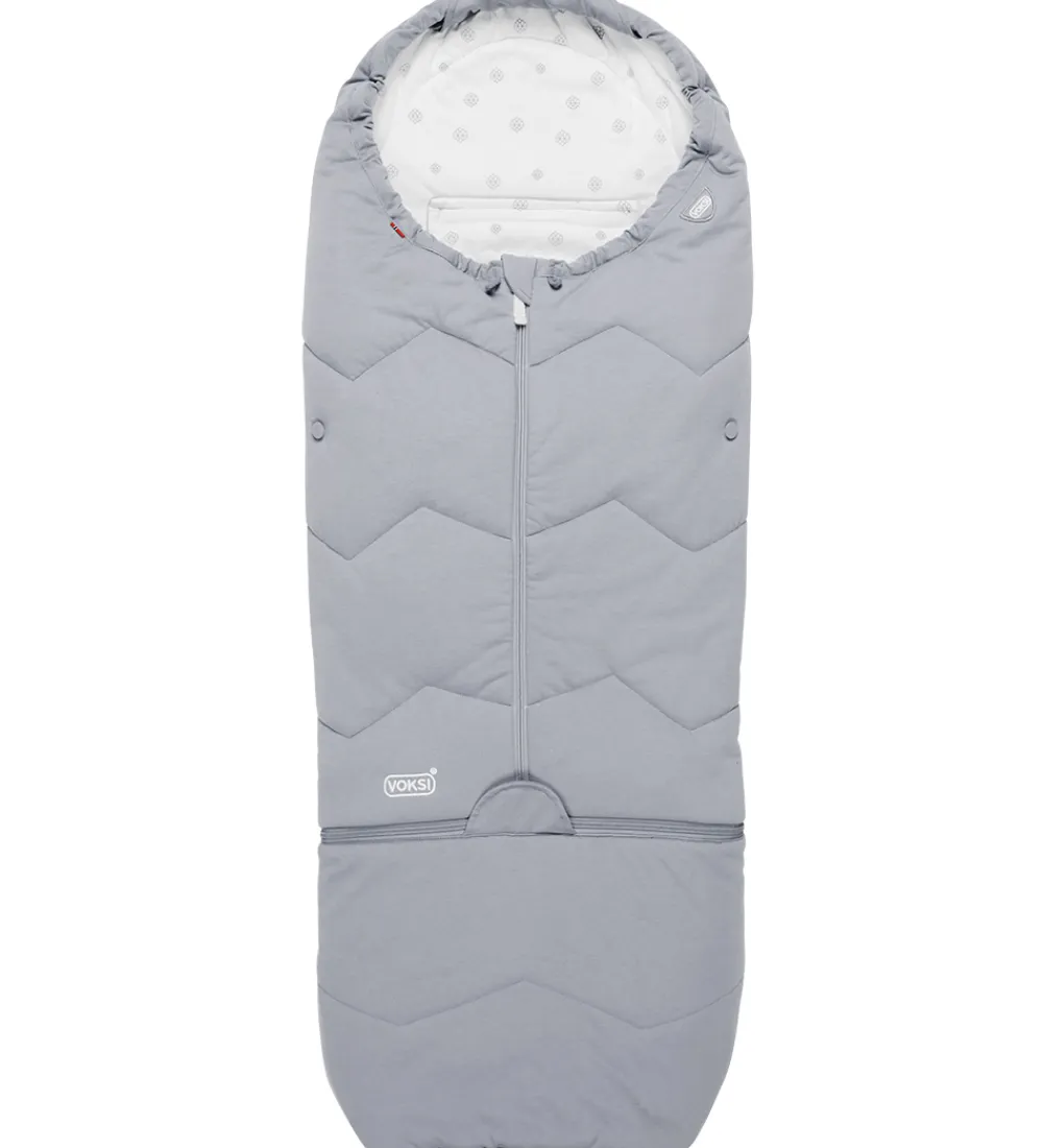 Køreposer-Voksi Kørepose - Sky Light - 88/113 cm - Grå