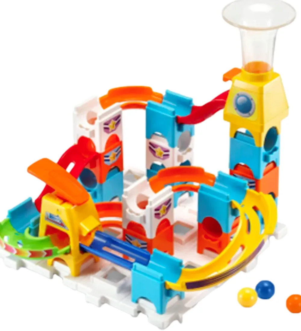 Vtech Kuglebaner*Kuglebane - Dansk - Marble Rush Discovery Set - 30 Dele
