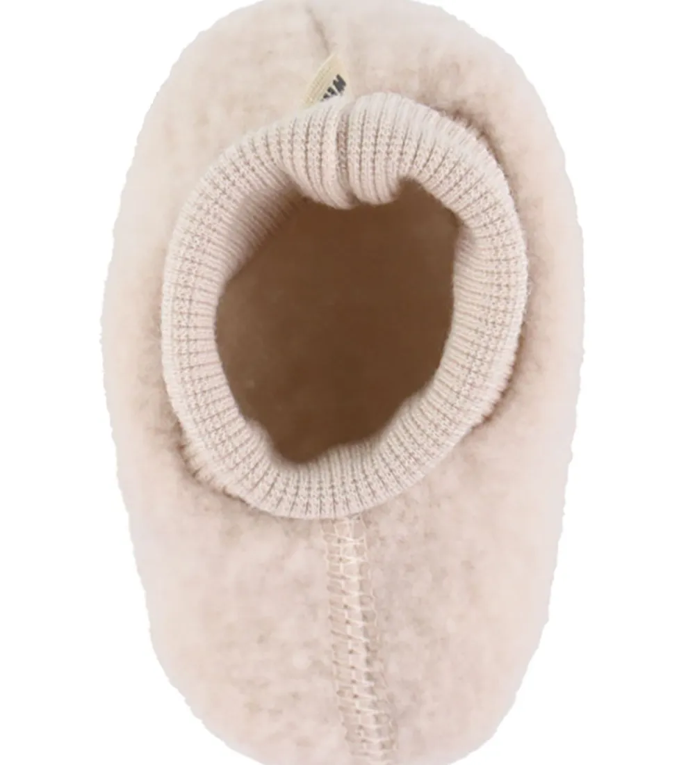 Hjemmesko-Wheat Futter - Uldfleece - Lei - Pale Lilac