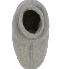 Wheat Hjemmesko*Futter - Uldfleece - Lei - Khaki Melange