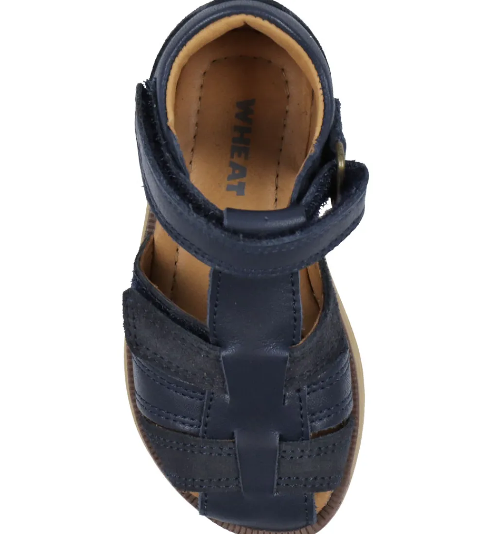 Wheat Sandaler*Sandaler - Sky - Navy Stripe