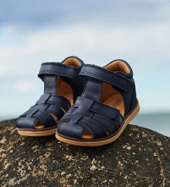 Wheat Sandaler*Sandaler - Sky - Navy Stripe