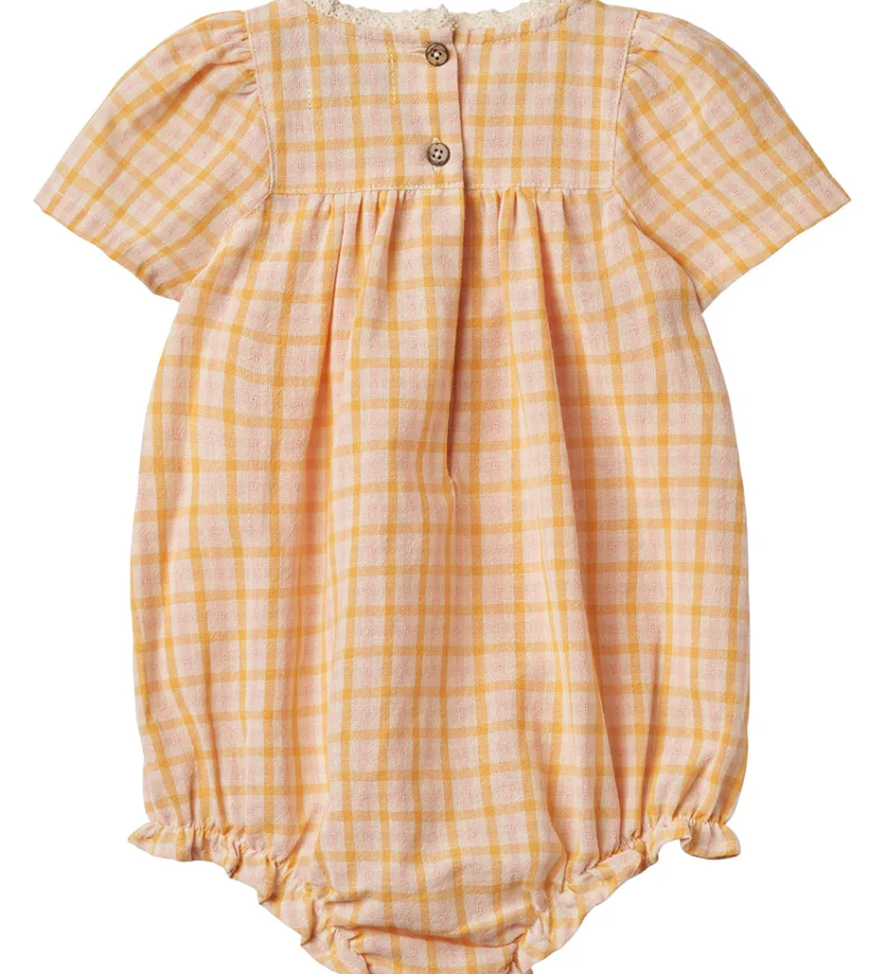 Sommerdragter-Wheat Sommerdragt - Margit - Yellow Check