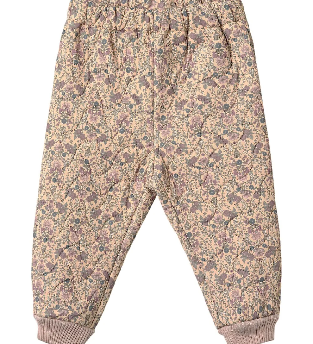 Termotøj-Wheat Termobukser - Alex - Mellow Peach Tapestry